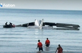 泰国一架小型警用飞机坠毁，造成六人死亡