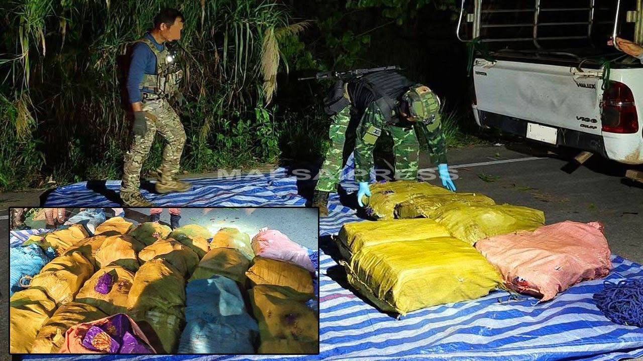 泰国清莱与清迈连日缴获大量毒品 数百万兴奋剂与ICE被截获