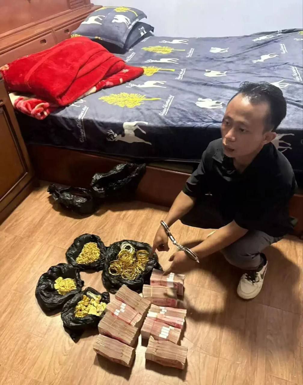 惊世神偷！缅甸佤邦警方破获特大地下通道黄金大劫案，刑讯口供流出