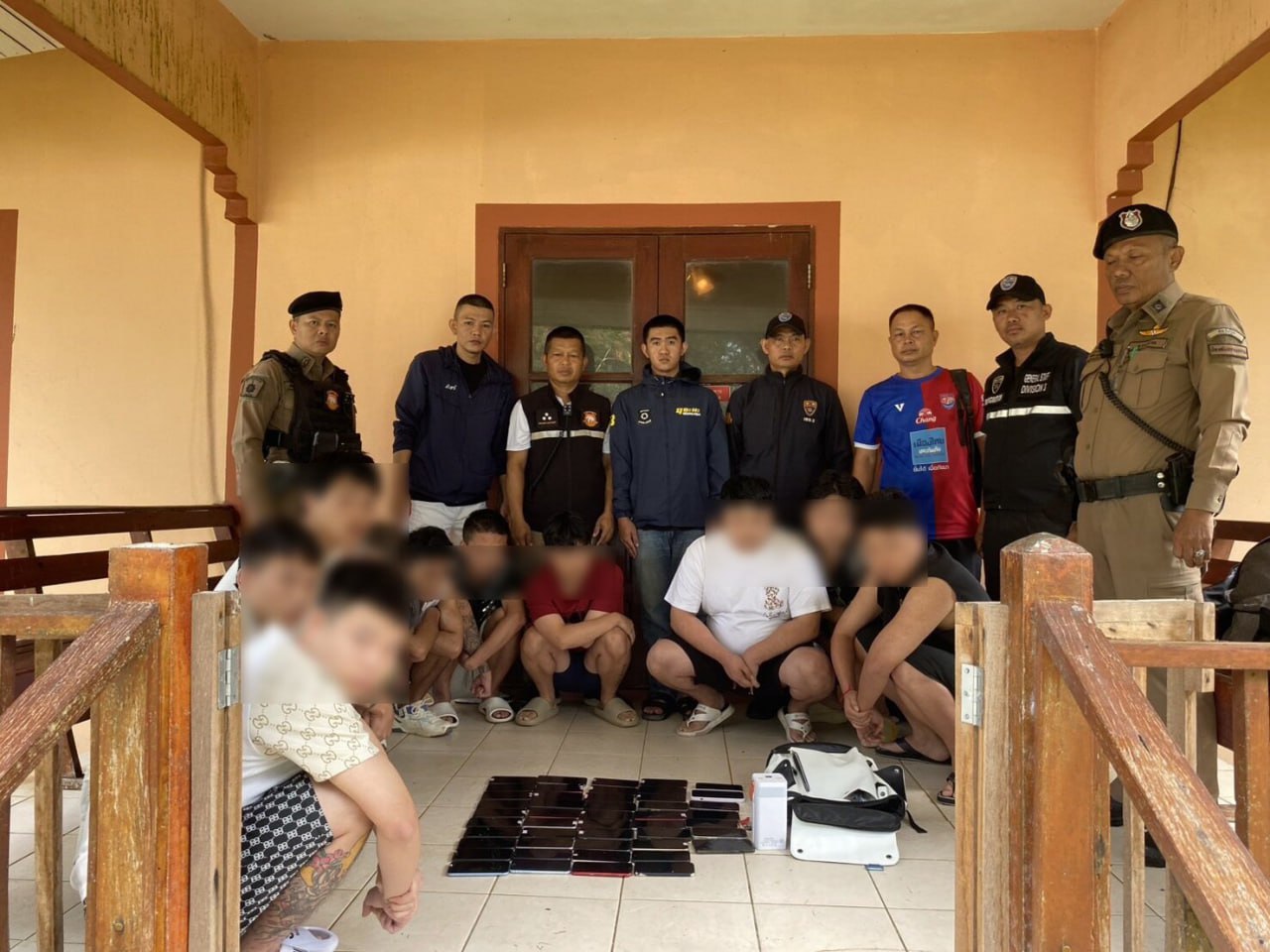 #中国团伙逃出KK园区潜入泰国被捕