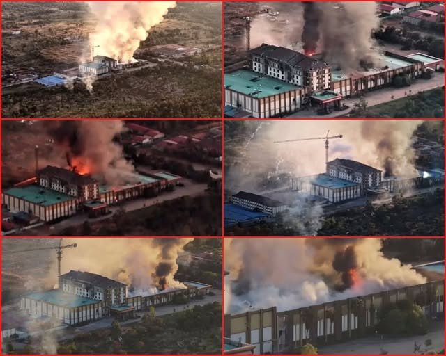 泰国军方宣布摧毁柬埔寨境内6个涉诈窝点 含两家受美制裁赌场